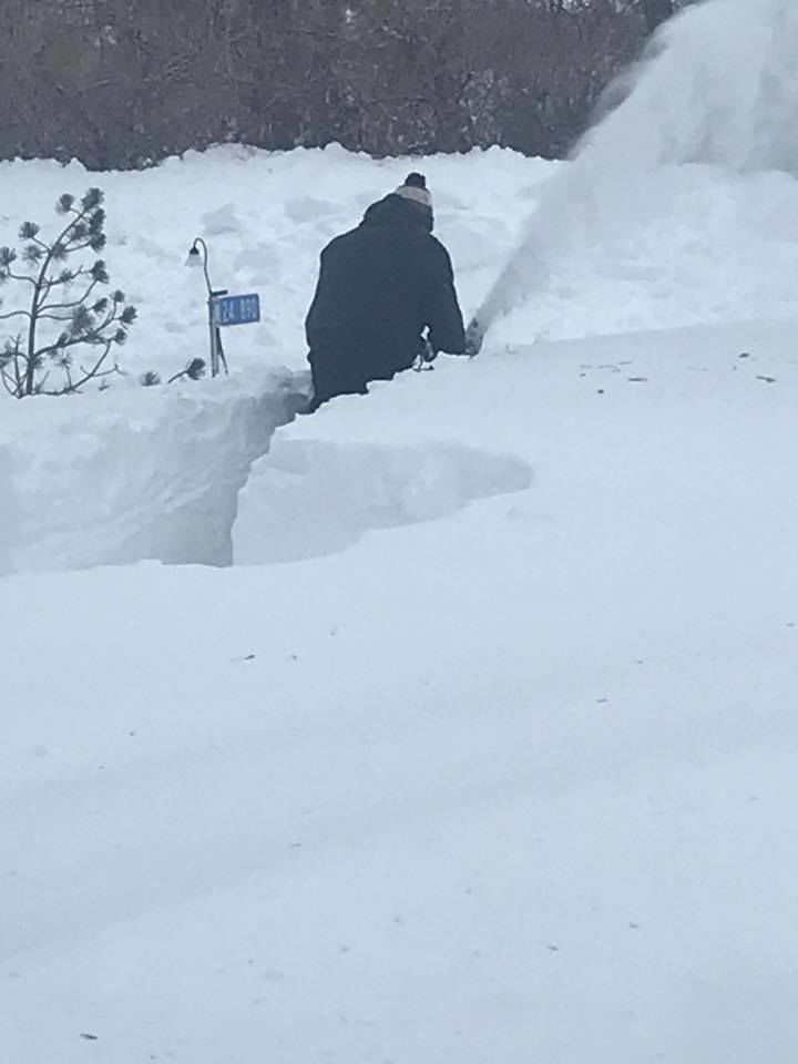Snow drift
